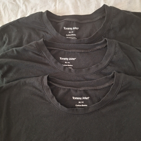 Tommy John cotton basics tee -  short sleeve T-Shirt bundle - Picture 2 of 6